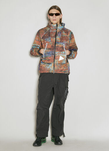 And Wander Pertex Printed Rain Jacket Multicolour anw0154008