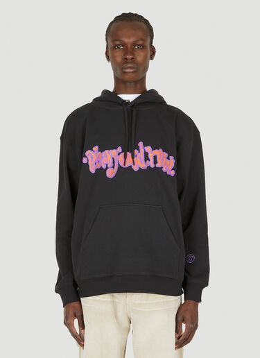 Text Kurlz Hooded Sweatshirt P.A.M. Text Kurlz Hooded Sweatshirt Black pam0347005