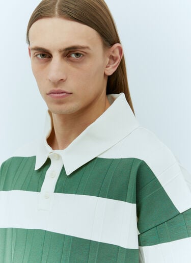 Jacquemus Le Polo Bimini Shirt Green jac0156014
