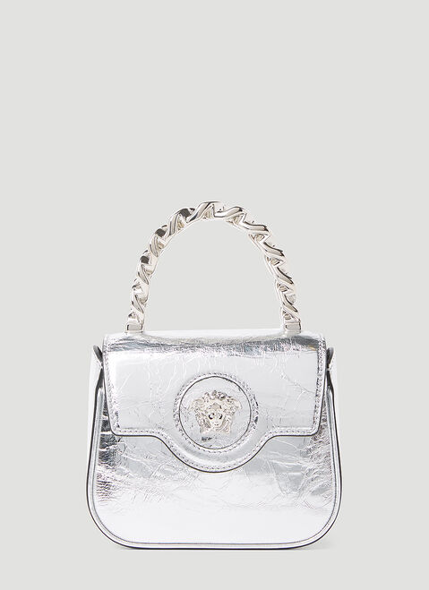 Bottega Veneta La Medusa Mini Handbag Silver bov0252020