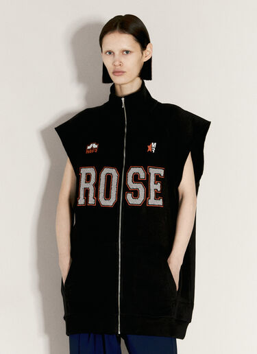 Martine Rose Stretched Gilet Black mtr0255007