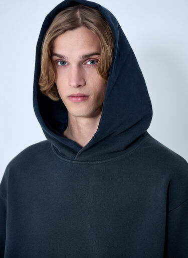 Logo Hooded Sweatshirt Acne Studios Logo Hooded Sweatshirt Black acn0364037