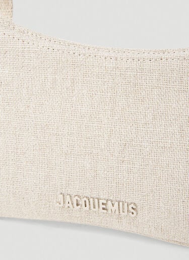 Jacquemus 르 비주 그로 그랭 백 크림 jac0151032