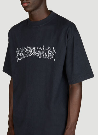 Balenciaga Darkwave T 恤 黑色 bal0155021