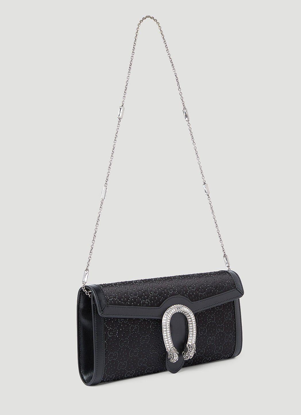 Gucci Women s Dionysus Small Shoulder Bag in Black LN CC