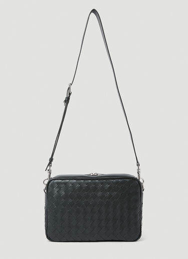 Bottega Veneta Intrecciato Crossbody Bag Dark Green bov0153037