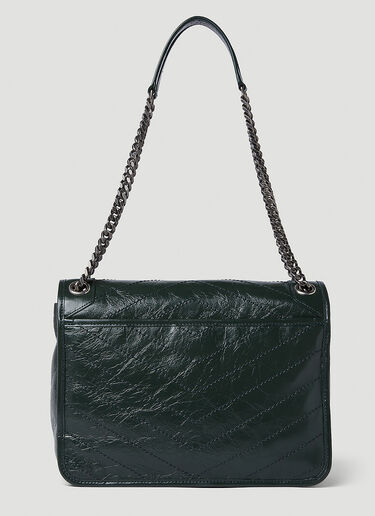 Saint Laurent Niki Medium Shoulder Bag Dark Green sla0249174