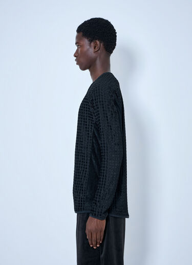 Y-3 リバーシブル ランニング ロングスリーブ Tシャツ ブラック yyy0165013