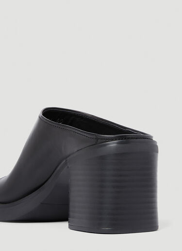 Miu Miu High Heel Mules Black miu0252033