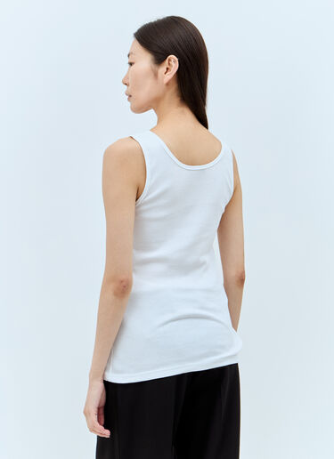 Gucci Logo Print Tank Top White guc0257009