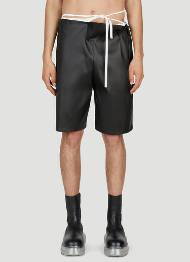 Ottolinger Drape Shorts Black ott0152003