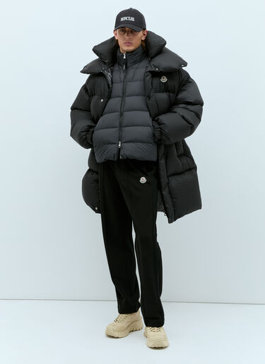Moncler 衬垫拉链开衫 黑色 mon0158029