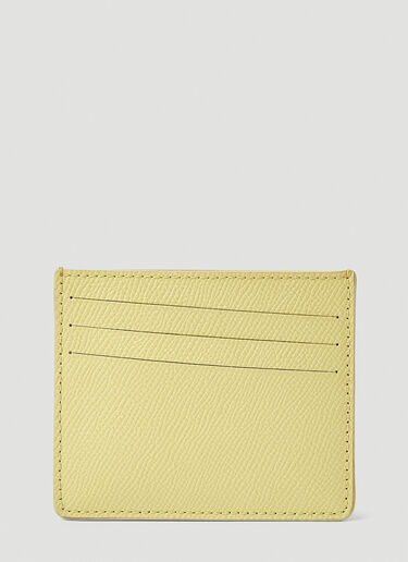 Maison Margiela 标志性缝线卡包 黄色 mla0151054
