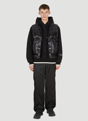 7 Moncler FRGMT Hiroshi Fujiwara Osteen Sleeveless Jacket Black mfr0151001