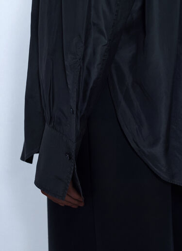 LN-CC® - The Row: Lula Shirt - Black The Row Lula Shirt Black row0266012
