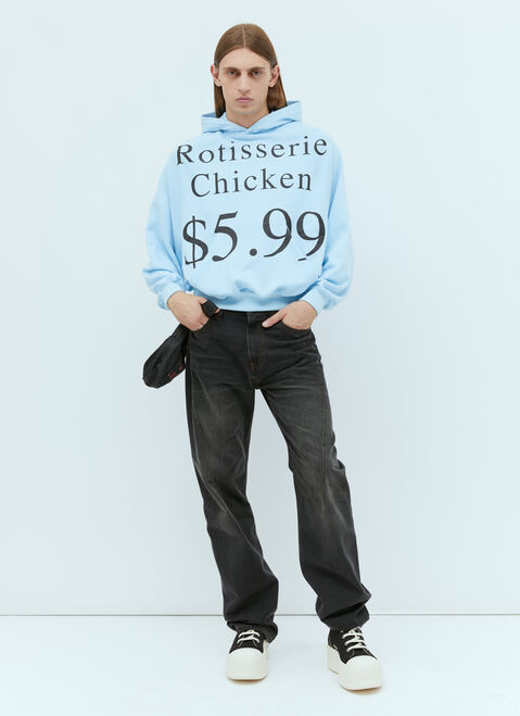 Praying Rotisierrie Chicken Hooded Sweatshirt Black pry0354003