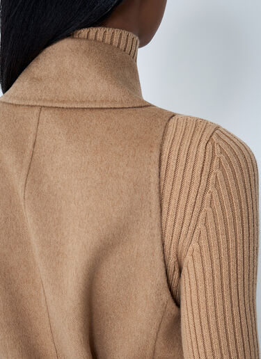 Tailored Maxi Waistcoat Max Mara Tailored Maxi Waistcoat Camel max0262047