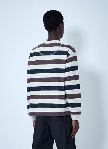 Striped Crewneck Sweatshirt Margaret Howell Striped Crewneck Sweatshirt Multicolor mhl0164004