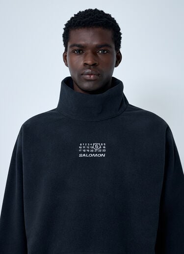 Logo Motif Sweatshirt MM6 Maison Margiela x Salomon Logo Motif Sweatshirt Black mms0163003