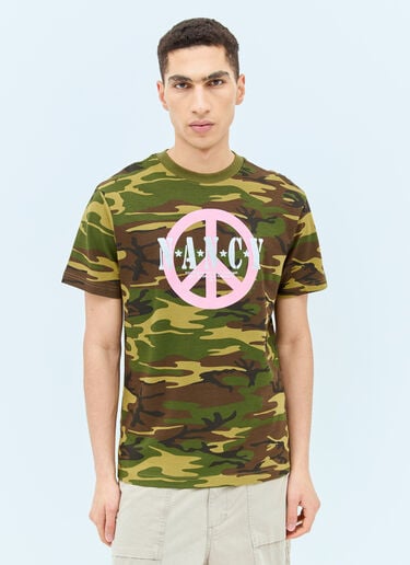 Nancy No Gods, No Masters Tシャツ  グリーン ncy0155003