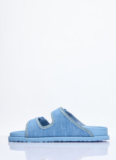 Arizona Stone Washed Denim Sandals Birkenstock 1774 Arizona Stone Washed Denim Sandals Blue brs0258003