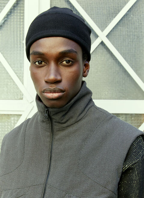 GR10K Knit Beanie Hat Black grk0155003