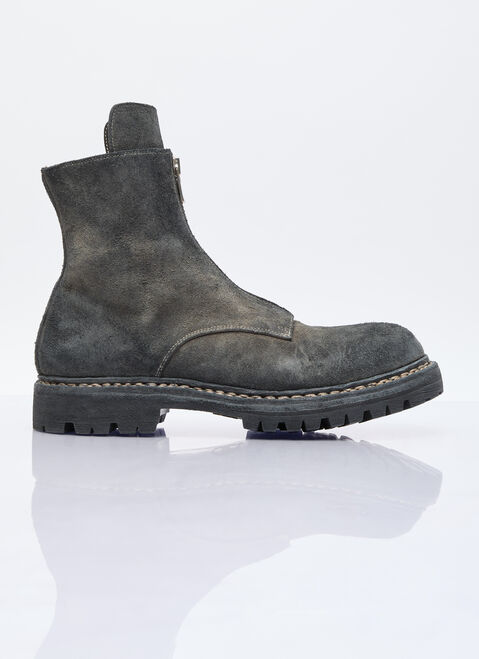 Asics Zip-Up Suede Boots Black asi0356015