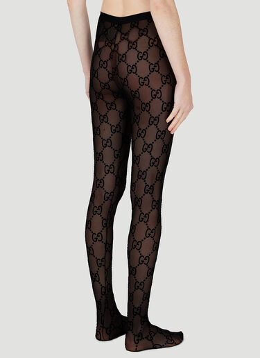 Gucci Women's GG Supreme Tights in Black