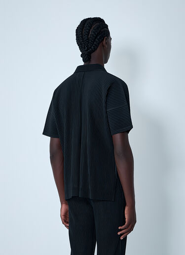 Pleated Shirt Homme Plissé Issey Miyake Pleated Shirt Black hmp0162003