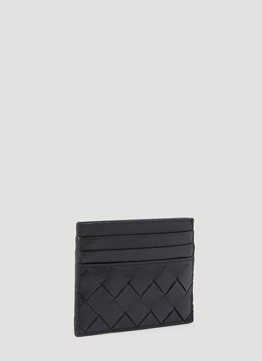 Bottega Veneta Intrecciato Cardholder Black bov0253049