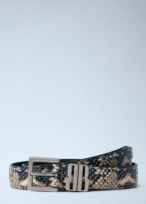 Balenciaga Bb Editor Belt Beige bal0263050