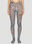 Mugler Star Print Leggings Light Blue mug0252027