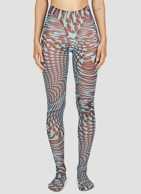 Dolce & Gabbana Star Print Leggings Black dol0251018