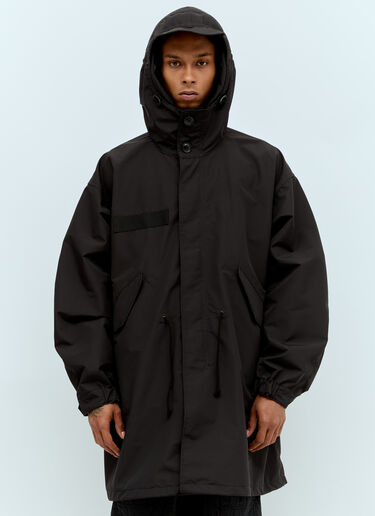 Junya Watanabe x Carhartt 립스톱 코트 블랙 jwn0156010