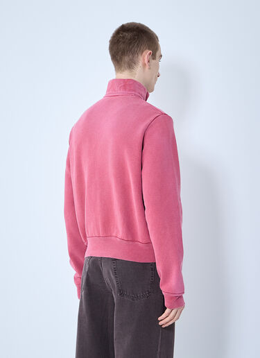Our Legacy Mob Zip-Up Sweatshirt Red our0160015