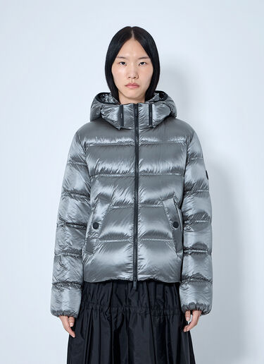 LN-CC® - Moncler: Sensation Short Down Jacket - Dark Grey Moncler Sensation Short Down Jacket Dark Grey mon0265066