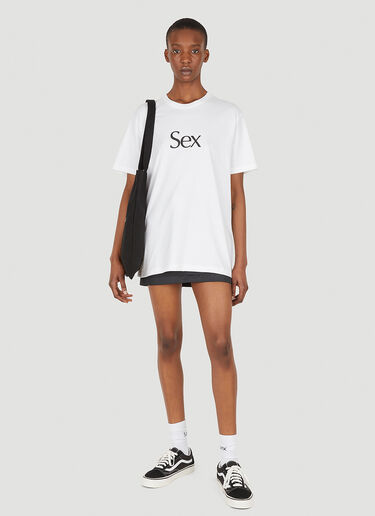 More Joy Sex Classic T-Shirt White mjy0347085