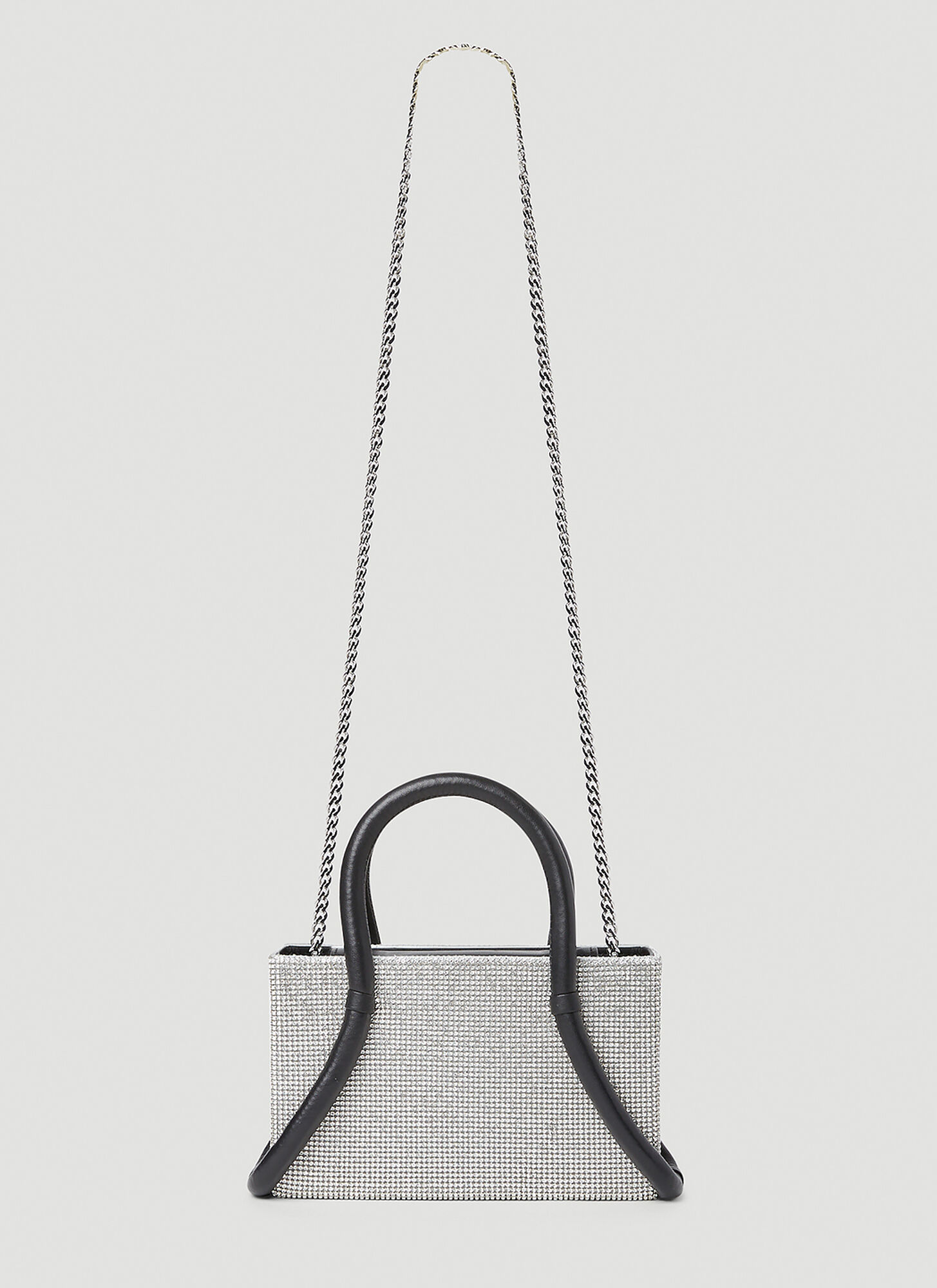 Kara Tubular Midi Shoulder Bag Female Silverfemale