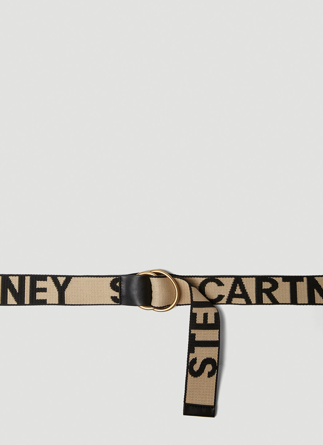 Stella McCartney Logo Belt in Beige LN CC