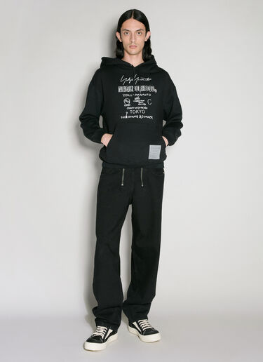 Yohji Yamamoto x Neighborhood Neighborhood Hooded Sweatshirt Black yoy0156025