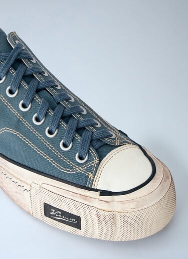 LN-CC® - Visvim: Skagway Lo G.Patten Sneakers - Blue Visvim Skagway Lo G.Patten Sneakers Blue vis0164001