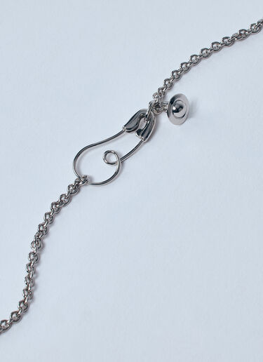 Vivienne Westwood Maxima 吊坠手链  银色 vvw0260035