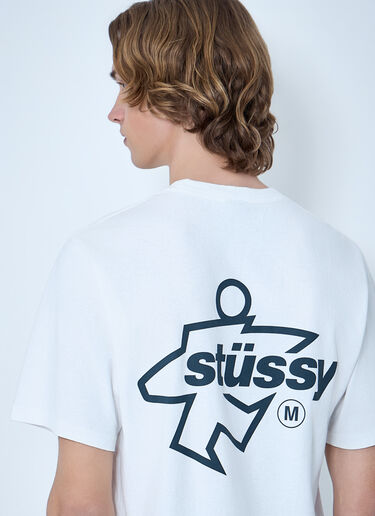 Stüssy Surf Size Pig. Dyed T-Shirt White sts0164026