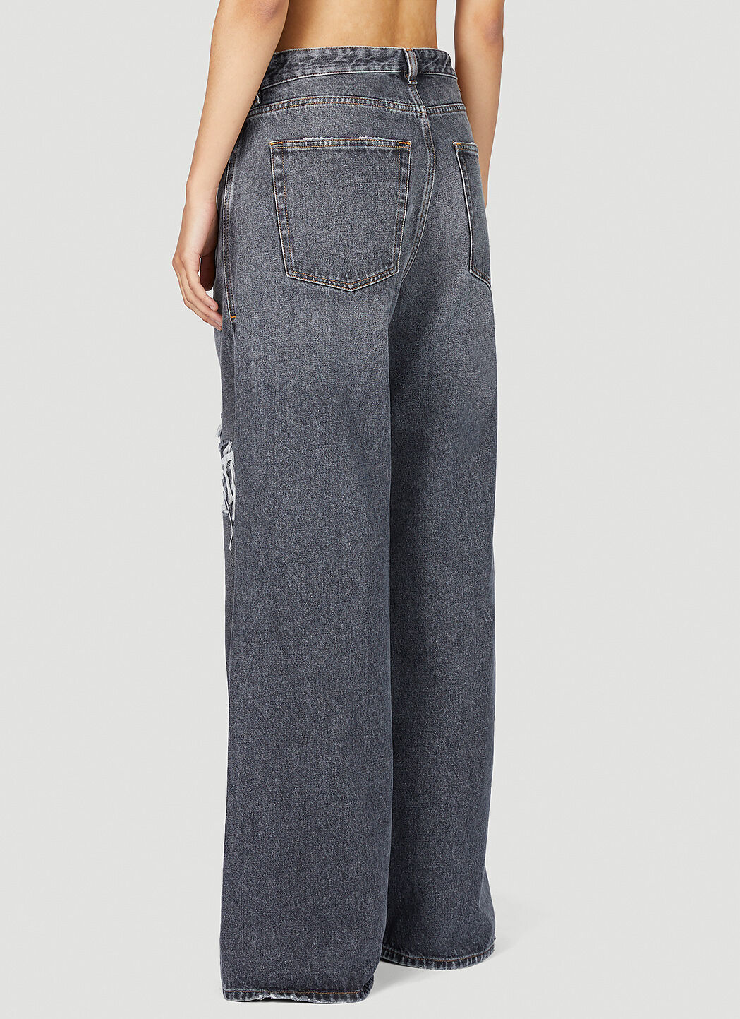 Diesel wide leg jeans top
