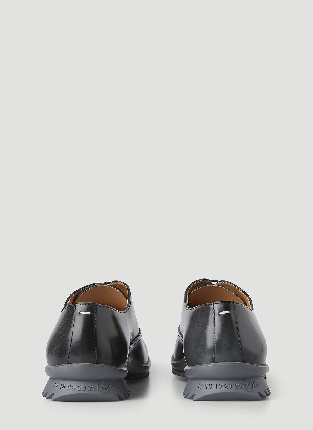 Maison Margiela Brushed Oxford Shoes in Black | LN-CC