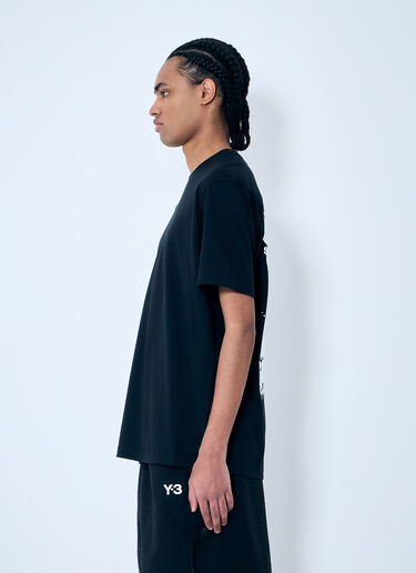 Y-3 Panel Construction T-Shirt Black yyy0160012