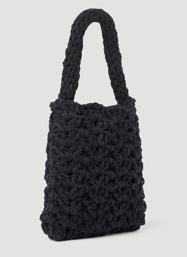 Marco Rambaldi Knit Shoulder Bag Black mra0252025