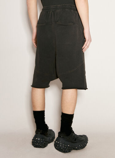 Entire Studios Heavy Drop Bermuda Shorts Black ent0155032