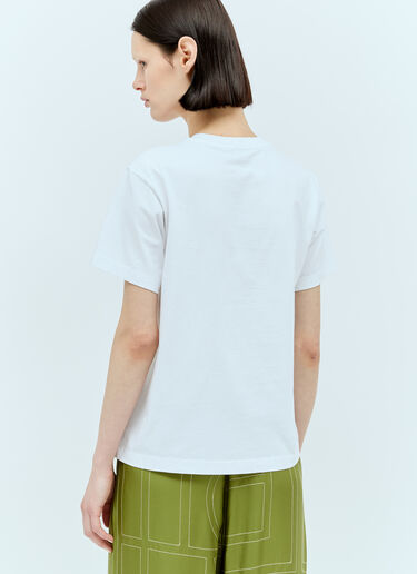 TOTEME Classic Cotton T-Shirt White tot0257027