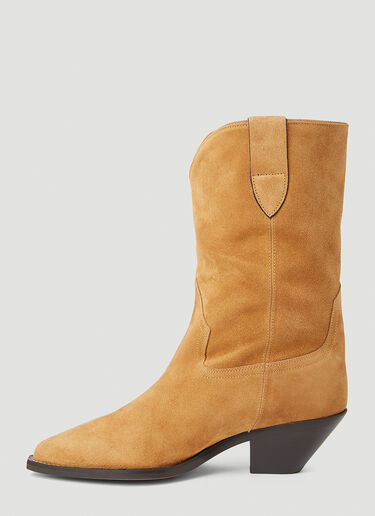 Isabel Marant Dahope 绒面革牛仔靴 驼色 ibm0253024